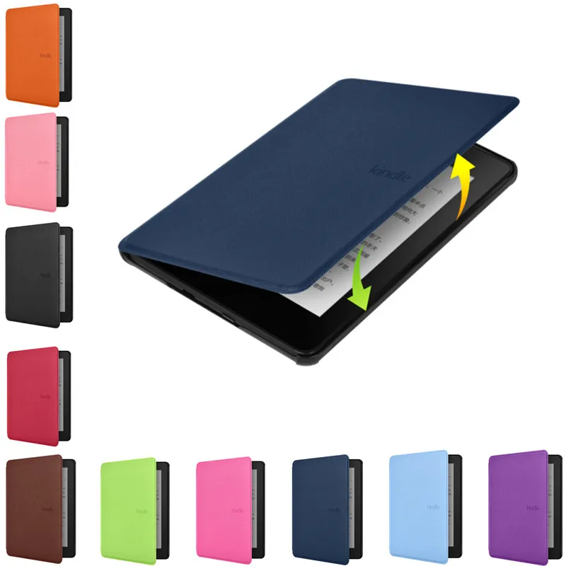 Kindle Tablet Accessories - حافظة بقشرة ذكية للورق الأبيض الورقي