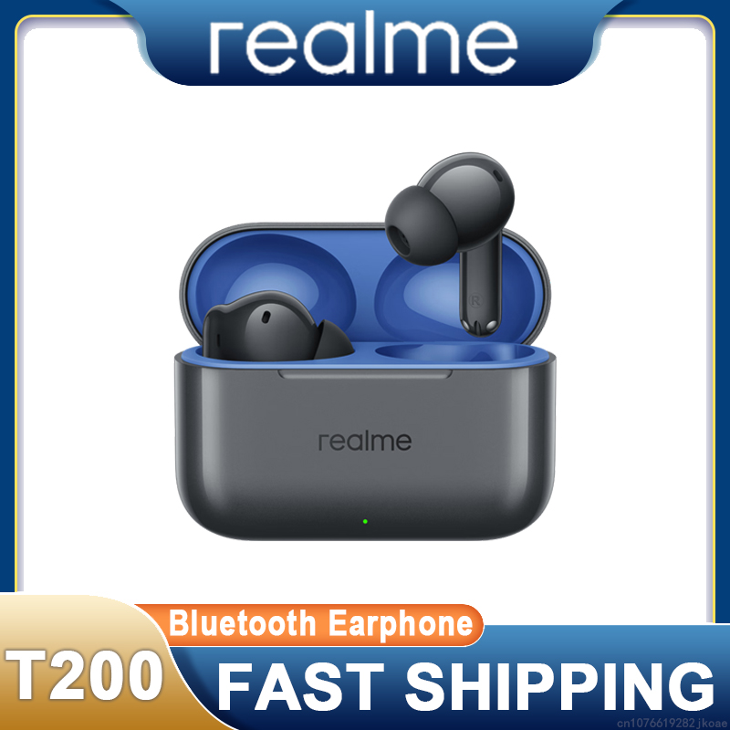 Realme Tablet Accessories - Realme Buds T200 سماعة سماعة لاسلكية