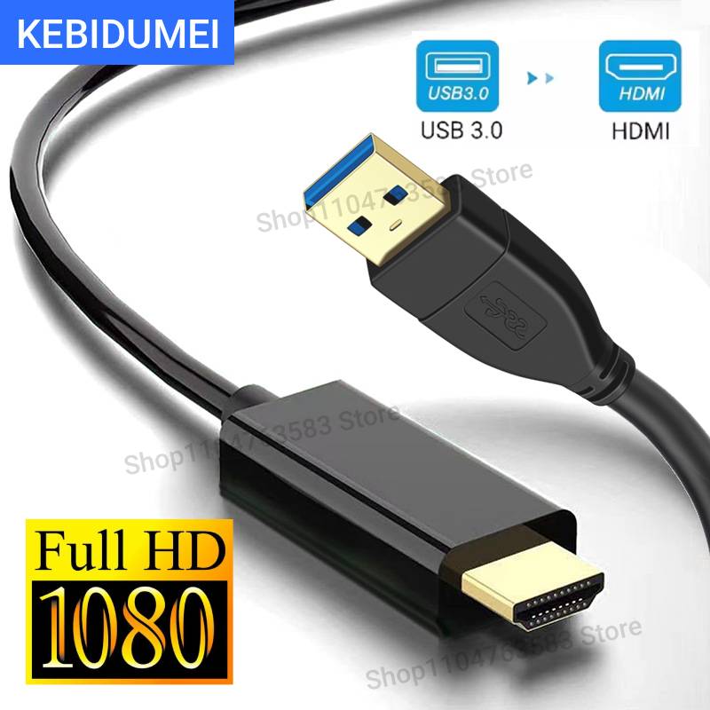 Hdmi Adapter Tablet - 1.8 متر USB 3.0 إلى HDMI