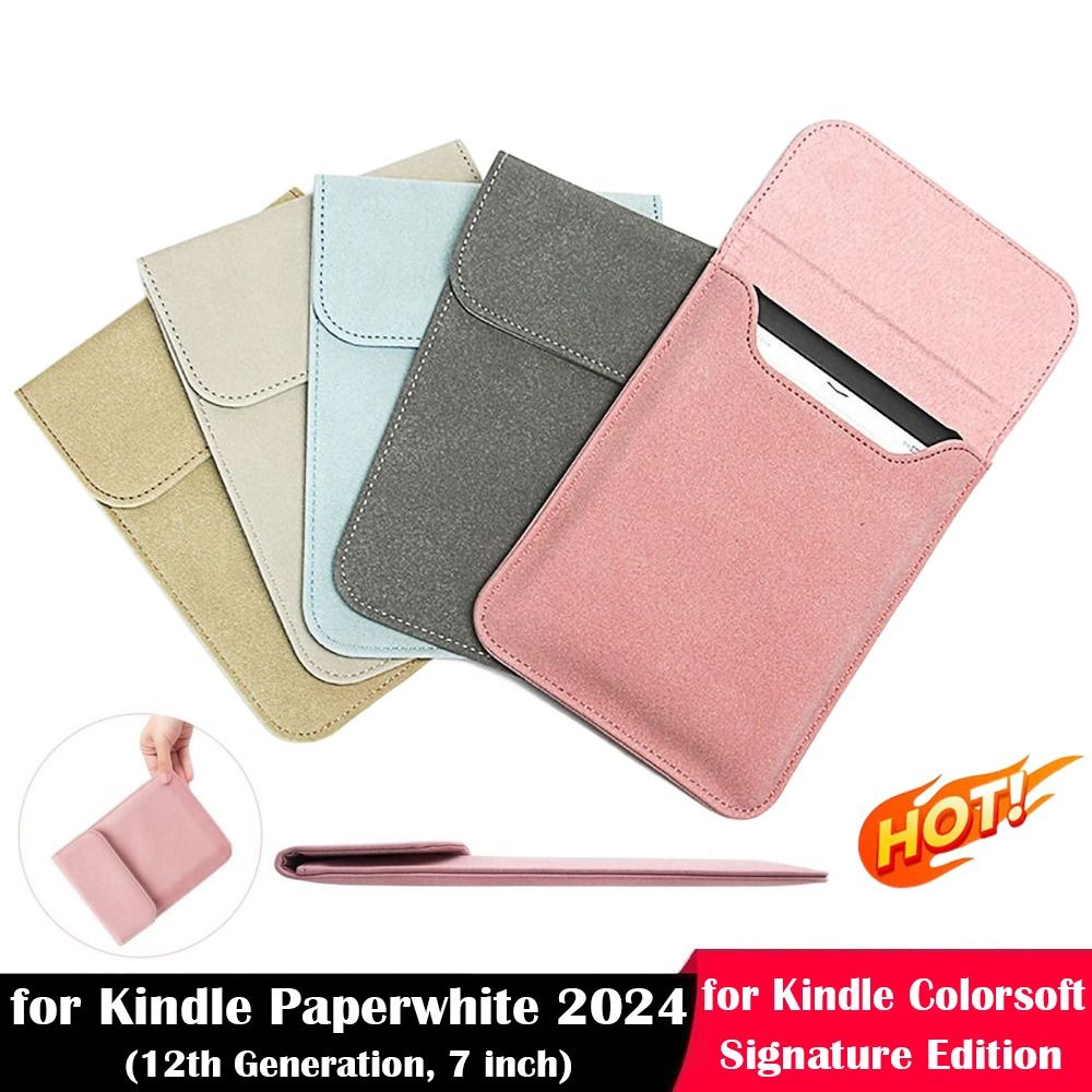 Kindle Tablet Accessories - حافظة قارئ إلكتروني مقاس 6.8 و7