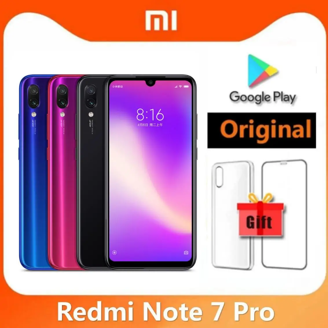 Mobile & Tablet Accessories - هاتف Xiaomi Redmi Note 7 PRO