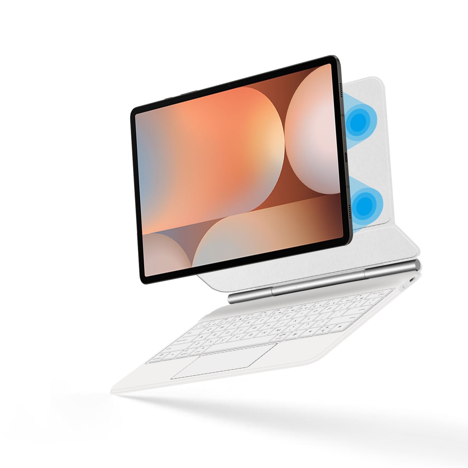 لوحة مفاتيح سحرية لهاتف سامسون - مراجعة Tablet Accessories Samsung وسعره