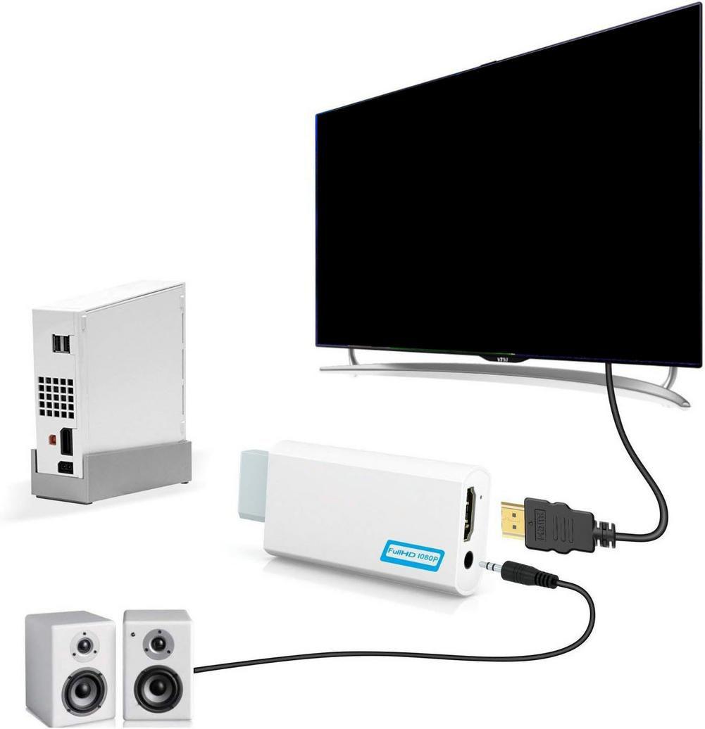 كامل HD 1080P WII إلى HDMI 3.5 - مراجعة Hdmi Adapter Tablet وسعره