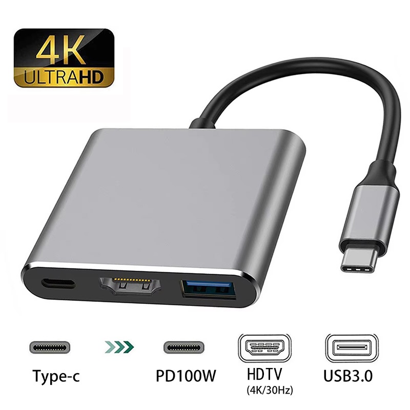 محول كابل USB-C إلى HDMI 3 في  - مراجعة Hdmi Adapter Tablet وسعره