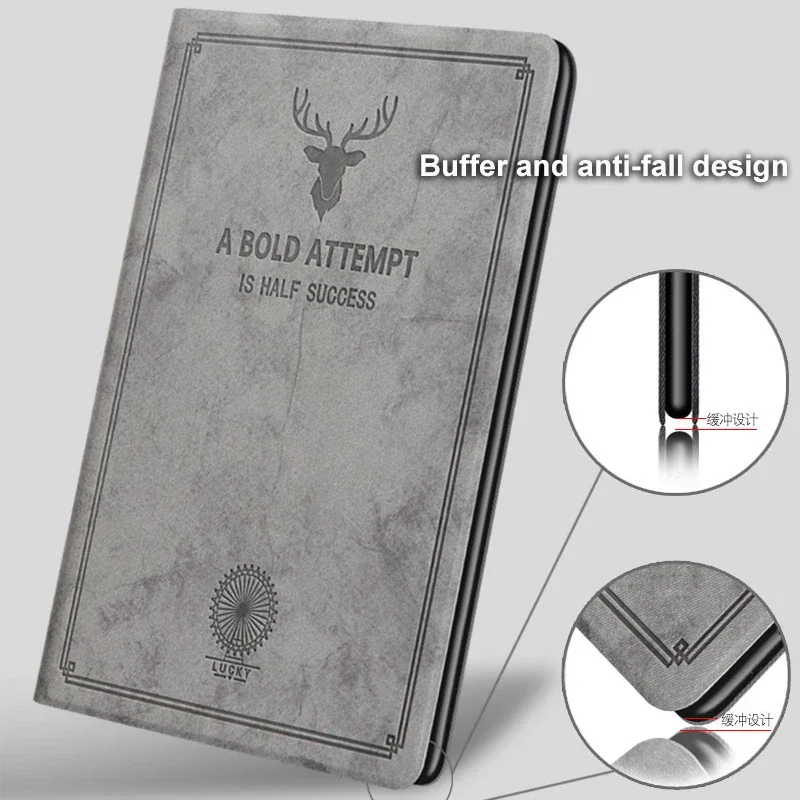 غطاء جلدي فاخر بتصميم رأس الغز - مراجعة Poco Tablet Accessories وسعره