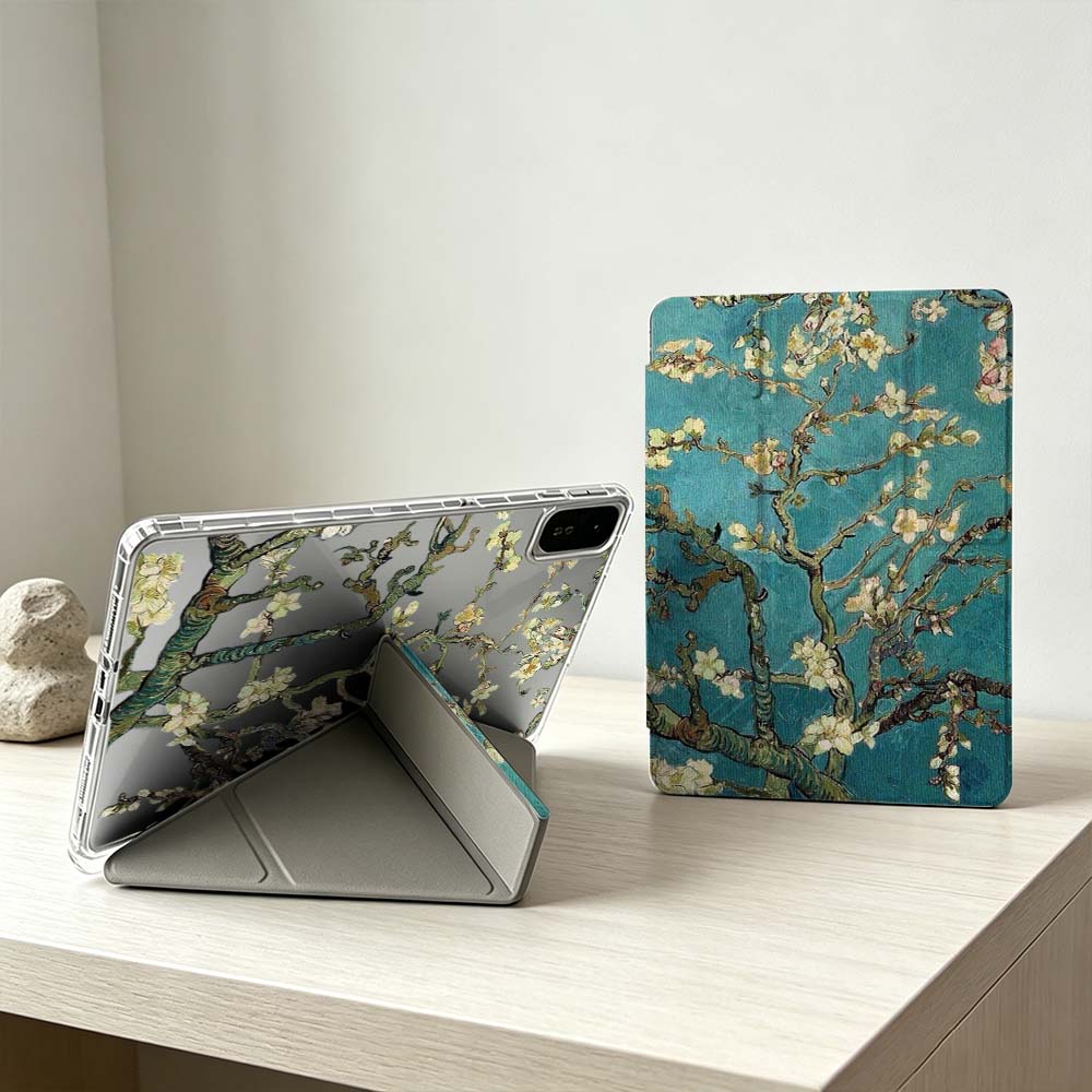 غطاء تابلت ناعم بتصميم زهر الم - مراجعة Poco Tablet Accessories وسعره