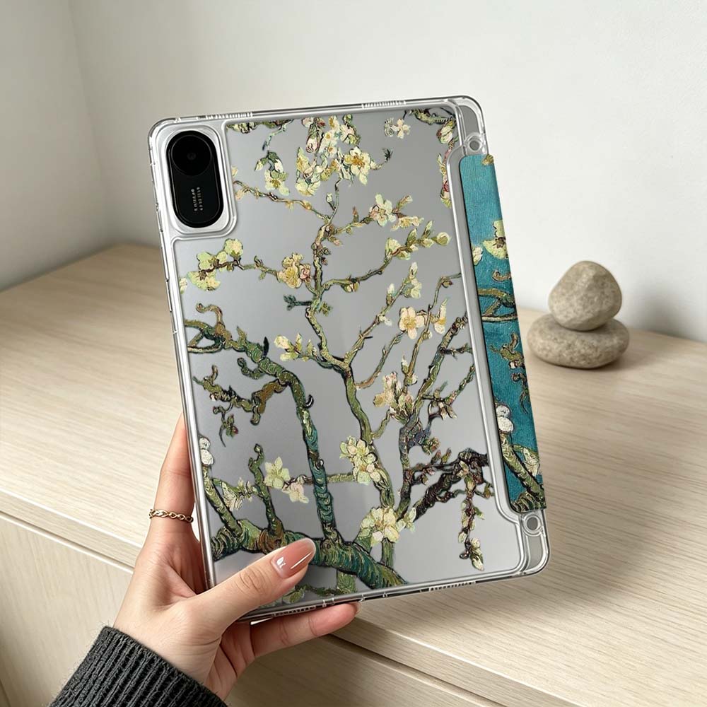 غطاء تابلت ناعم بتصميم زهر الم - مراجعة Poco Tablet Accessories وسعره