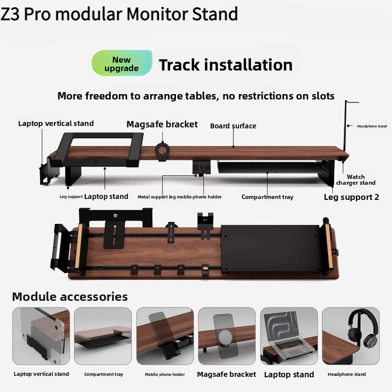 Z3 Pro وحدات مراقب الناهض الخش - مراجعة Tablet Lap Desk وسعره