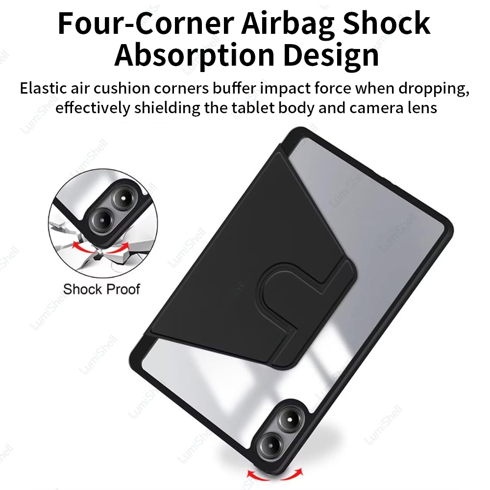 غطاء دوار 360 درجة لجهاز ريدمي - مراجعة Poco Tablet Accessories وسعره