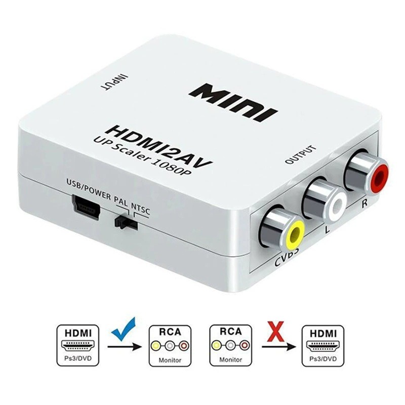 محول HDMI إلى AV RCA بدقة 1080 - مراجعة Hdmi Adapter Tablet وسعره