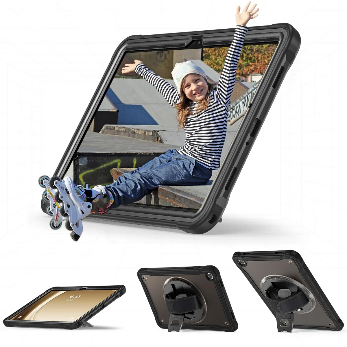 غطاء حماية للأطفال لأجهزة سامس - مراجعة Samsung Tablet With Accessories وسعره